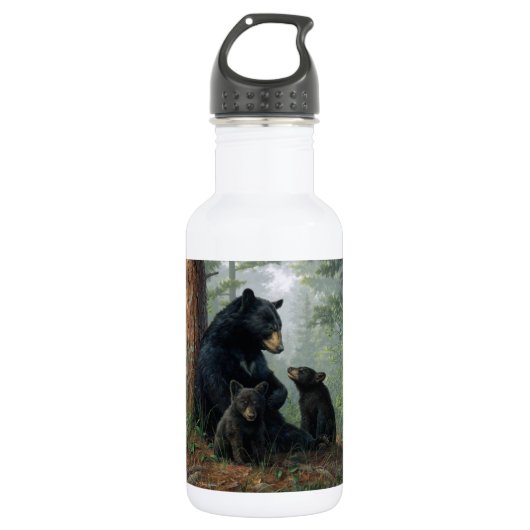 Bouteille D'eau Ours de mamans (Devant)