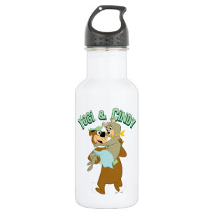 Bouteille D'eau Ours de Yogi portant un ours de Cindy