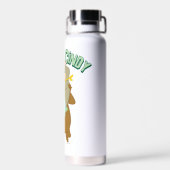 Bouteille D'eau Ours de Yogi portant un ours de Cindy (Arrière)