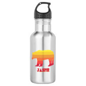 Bouteille D'eau Ours du parc national Jasper (Devant)