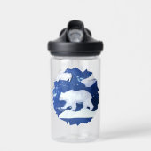 Bouteille D'eau Ours polaire "Art by Kids" (Avant)