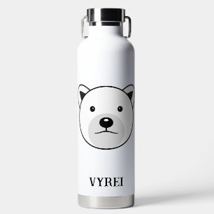 Bouteille D'eau Ours polaire caricature mignon
