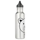 Bouteille D'eau Ours polaire caricature mignon (Gauche)