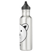 Bouteille D'eau Ours polaire caricature mignon (Droite)