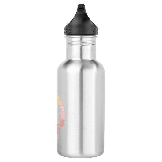 Bouteille D'eau Ours rétro de pli (Droite)