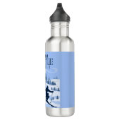 Bouteille D'eau Outdoor Adventure snowboard hiver (Droite)