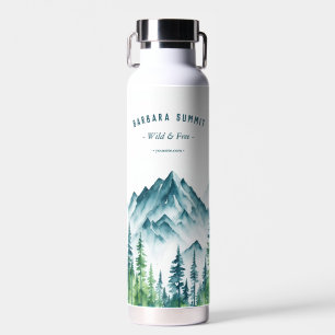 Bouteille D'eau Outdoor Adventure Travel Mountain Pine Forest