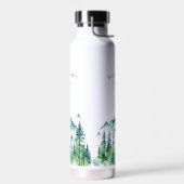 Bouteille D'eau Outdoor Adventure Travel Mountain Pine Forest (Gauche)