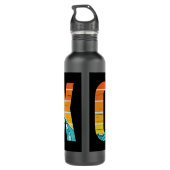 Bouteille D'eau Outer Banks North Carolina Surfing (Dos)