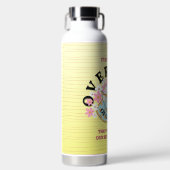 Bouteille d'eau OVERFLOW conçue par Adiela Akoo (Avant)