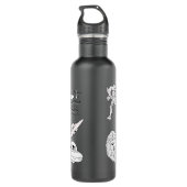 Bouteille D'eau OVNI, Alien, Bigfoot, Mothman, Dogman, Cryptides (Dos)