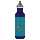 Bouteille D'eau Owl art Night Blue (Droite)