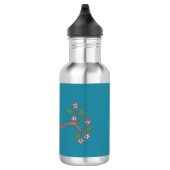 Bouteille D'eau Owl art Night Blue (Droite)
