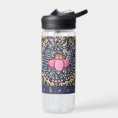 Bouteille d'eau Owl Folk Navy (Gauche)