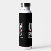 Bouteille D'eau Own Your Power – Bold Motivational Quote Design (Plage)