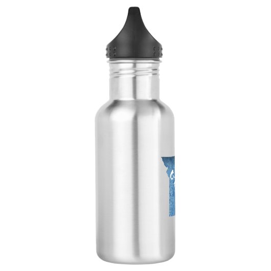 Bouteille D'eau Ozarks, Missouri Grain de bois (Gauche)