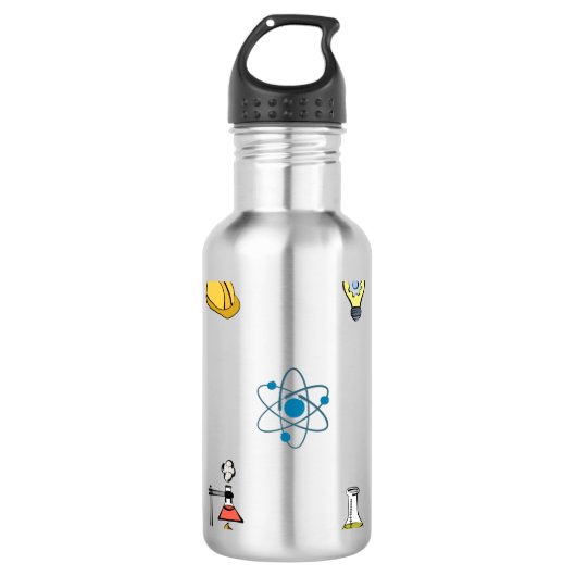 Bouteille D'eau Pack d'ingénierie chimique 01 (Devant)
