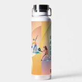Bouteille d'eau Padel : Collection Style Vibrant V (Arrière)