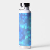 Bouteille D'eau Paillettes Floues (Plage)