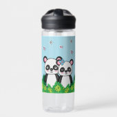 Bouteille D'eau Paire de Pandas (Extérieur)