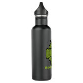 Bouteille D'eau Paisley Doodle Character pour le robot Android™ (Gauche)