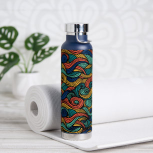 Bouteille D'eau Paisley haché
