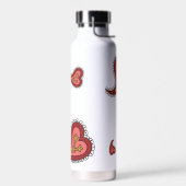 Bouteille D'eau Paisley Heart (Gauche)