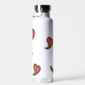 Bouteille D'eau Paisley Heart (Plage)