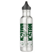 Bouteille D'eau Pakistan Drapeau magnifique patriotique (Gauche)