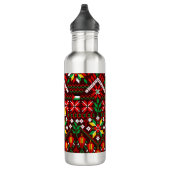 Bouteille D'eau Palestine Tatreez Broderie traditionnelle (Droite)