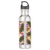 Bouteille D'eau Palm Paradise Yellow (Dos)