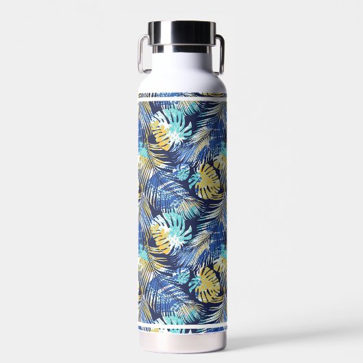 Bouteille d'eau Palmes tropicales (Avant)
