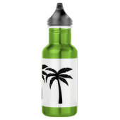 Bouteille D'eau Palmiers tropicaux (Droite)