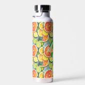 Bouteille D'eau Pamplemousse, citrons, limons et oranges agrumes (Plage)