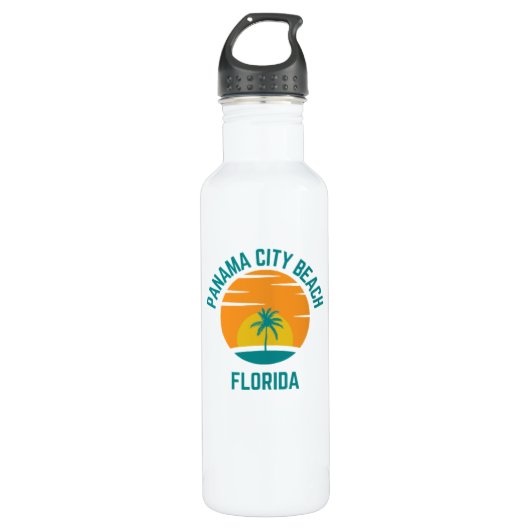 Bouteille D'eau Panama City Beach Florida Water Bottle (Devant)