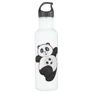 Bouteille D'eau Panda aux sports de football