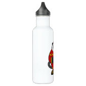 Bouteille D'eau Panda comme pompier avec tuyau (Gauche)