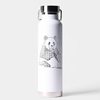 Bouteille d'eau Panda Lazy Mornings