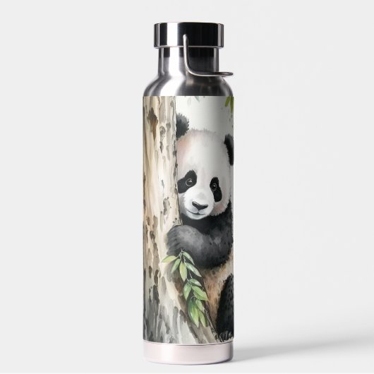 Bouteille D'eau Panda Ours Par Arbre (Gauche)