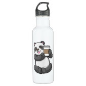 Bouteille D'eau Panda with Coffee to go (Devant)