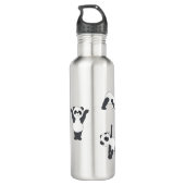 Bouteille D'eau Panda Yoga Water Bottle (Dos)