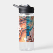 Bouteille D'eau Panic Waves peinture à l'huile (Droite)