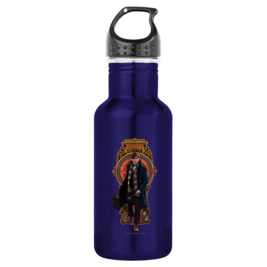 Bouteille D'eau Panneau Art Nouveau NEWT SCAMANDER™ Walking (Devant)