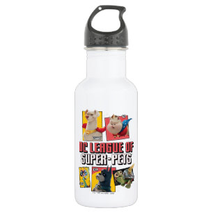 Bouteille D'eau Panneaux de caractères DC League of Super-Pets