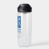 Bouteille D'eau Panneaux de visage Gotham Knights (Arrière)