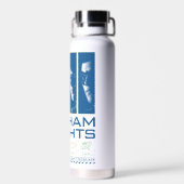 Bouteille D'eau Panneaux de visage Gotham Knights (Arrière)