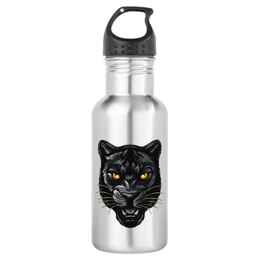 Bouteille D'eau Panthère noire (Devant)