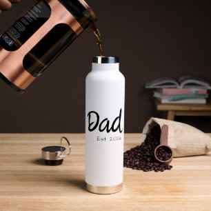 Bouteille D'eau Papa a établi un nouveau cadeau pour papa