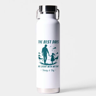 Bouteille D'eau Papa & Fille - Meilleurs Jours
