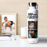 Bouteille D'eau Papa Life est la meilleure vie 2 Photos Père<br><div class="desc">Papa Life est la Best Life 2 Photos Père bouteille d'eau en acier. Cette bouteille d'eau est le cadeau parfait pour tout papa qui sait qu'être père est la meilleure chose qui lui soit arrivée. Le design comporte la citation "La vie papa est la meilleure vie" en lettres en gras...</div>
